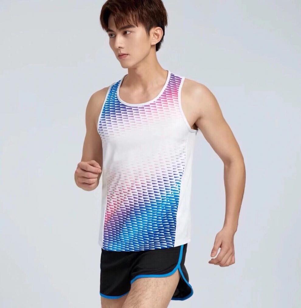 中考体育专用运动服田径服套装男女马拉松跑步背心短跑户外体考比赛