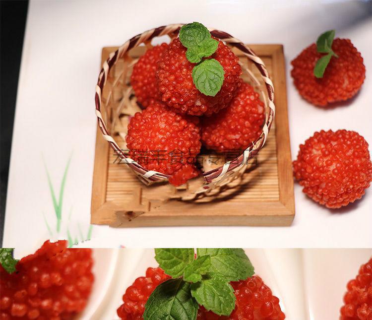 脆花粒梁某人脆花粒油炸颗粒红尘妃子笑贵妃荔枝虾球翠花粒烘焙原料2