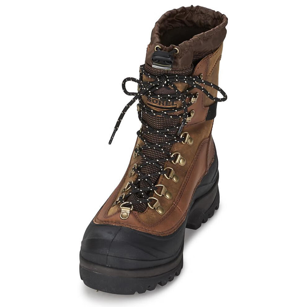 sorel加拿大冰熊中筒系带雪地靴男靴棕色秋冬款1002862287=nm1049-287