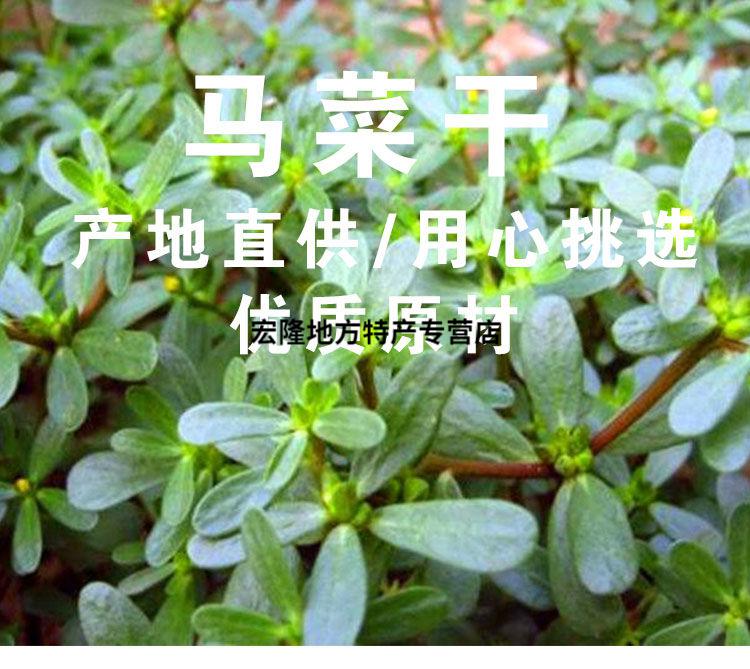 马齿苋菜干马齿菜马苋菜蚂蚁菜长寿菜蚂蚱菜马菜干五行草野生新鲜马齿