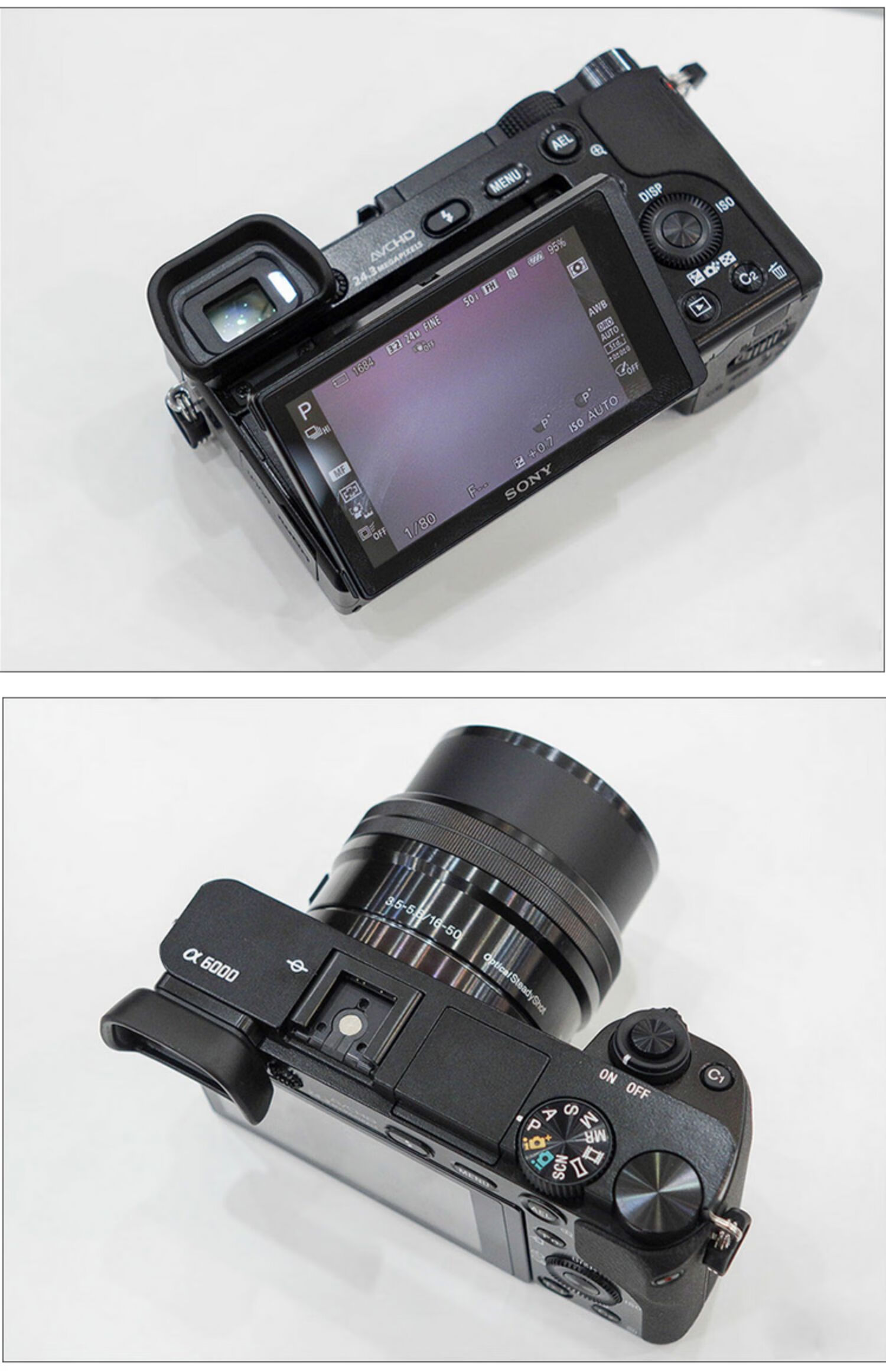 索尼(sony)ilce-a6000套机 高清相机学生入门级微单相机vlog a6000单