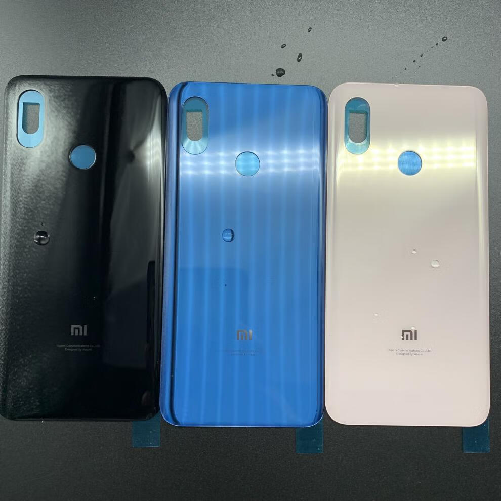 gliruis小米9后盖玻璃小米8拆机后壳小米cc9纯原电池盖背壳小米9透明