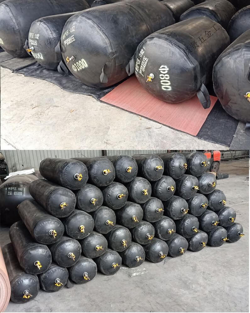 气囊市政污水堵水管道封堵充气水堵管堵闭水试验气囊闭水球橡胶dn800