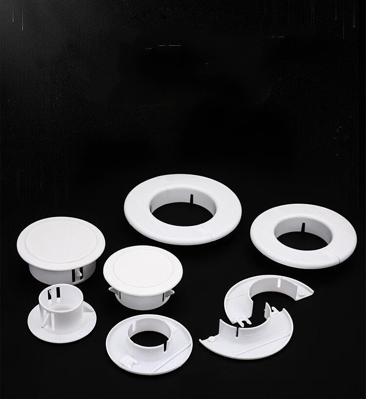 bozzys空调孔装饰盖空调洞堵塞器墙体补洞口堵盖遮挡神器管道封口遮丑