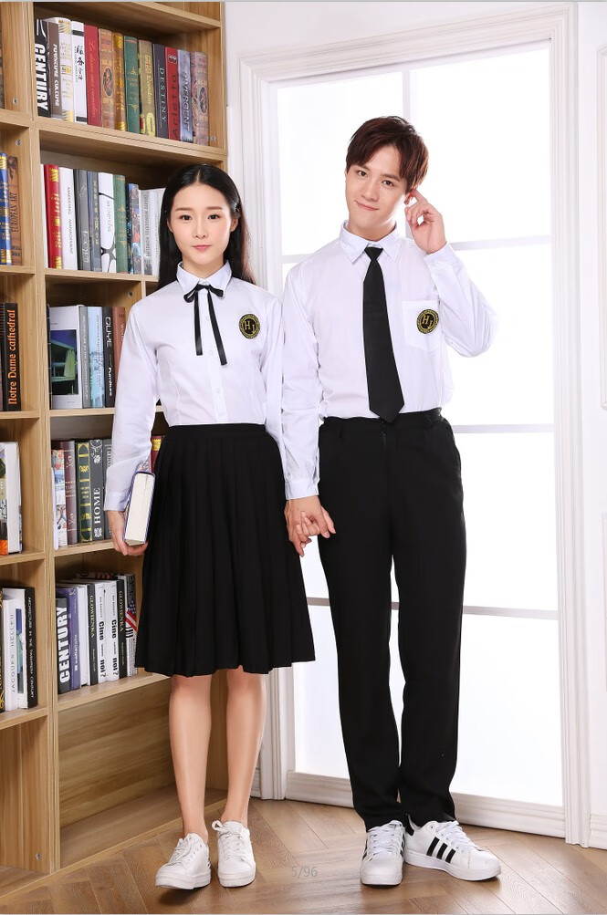 演出服中学生初中生大合唱团毕业礼服男女诗歌朗诵表演队礼服比赛服装