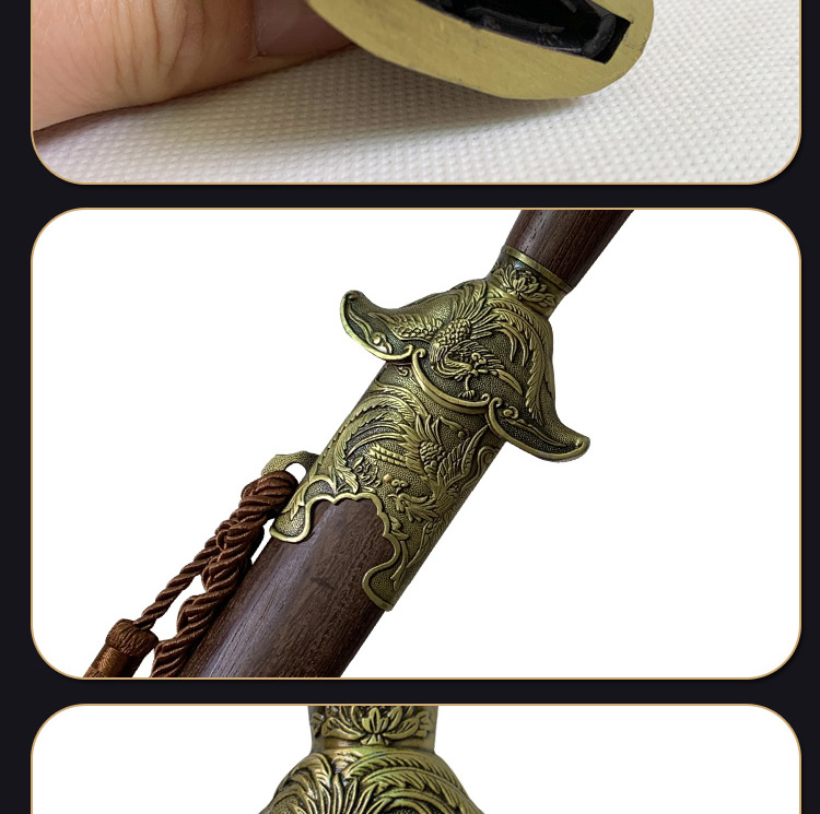 太极晨练剑半软剑不锈钢女士凤凰剑半软剑武术表演剑健身晨练剑训练剑