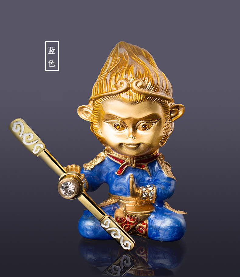 齐天大圣车载香水汽车空调出风口风扇车内孙悟空饰品摆