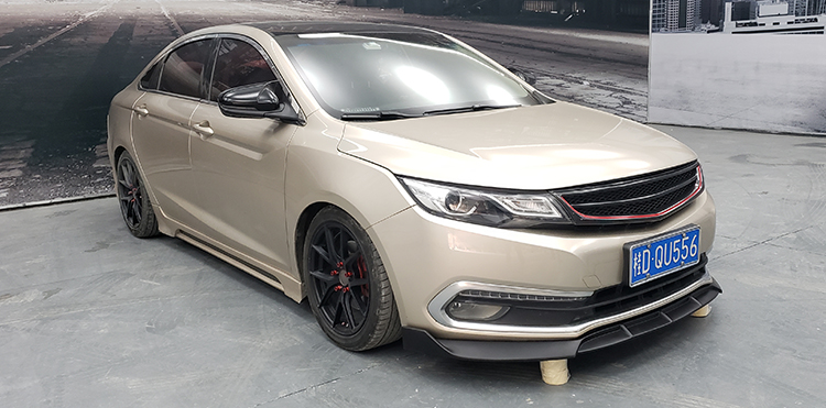 帝豪gl前铲适用于17gl包围侧裙后扰流外饰前唇前杠中网大小包围改装