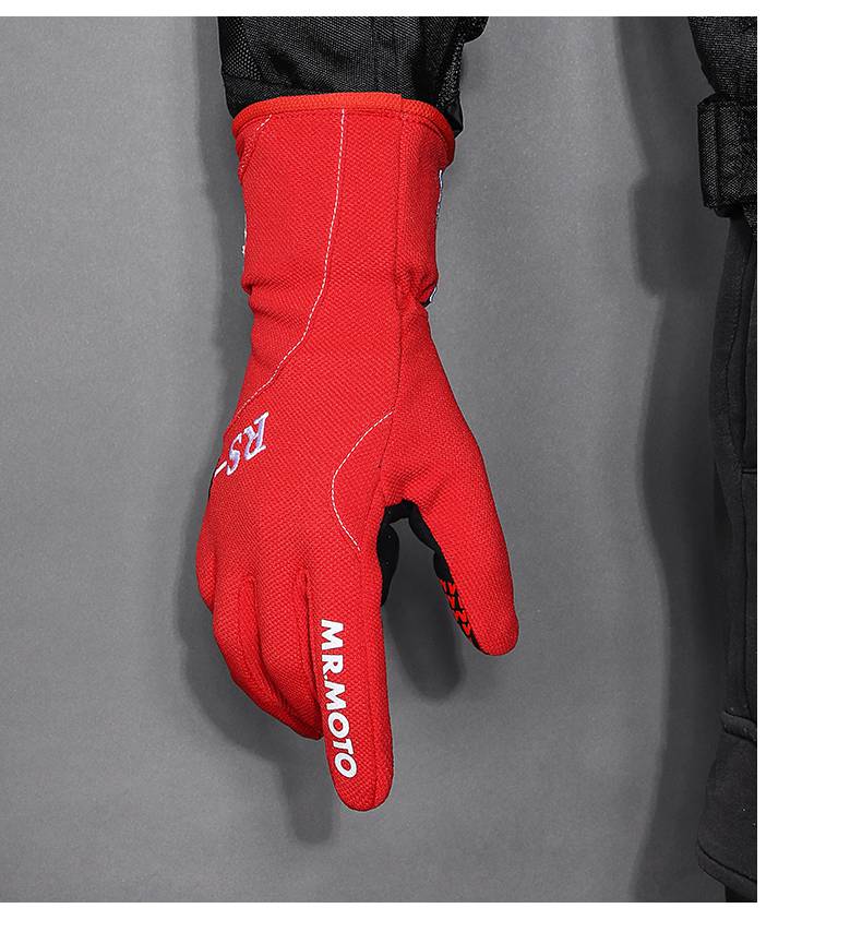 卡丁车手套 mr点moto汽车卡丁车赛车手套夏季越野fia比赛专用手套防滑