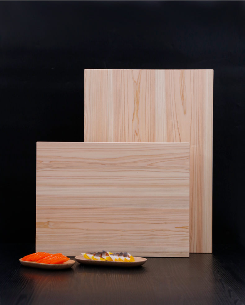 刺身专用砧板 日本桧木砧板进口切菜原木实木防霉厨房水果刺身日式