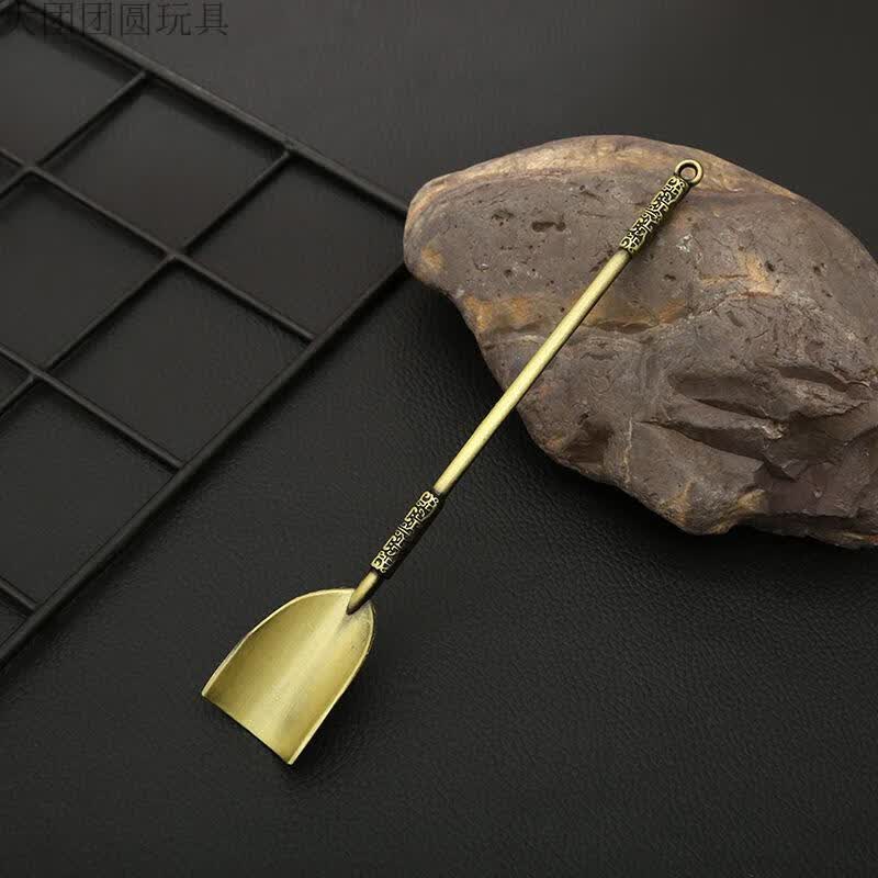 万代锌合金盗墓笔记考古玩具洛阳铲模型摆件 15cm斧头【图片 价格