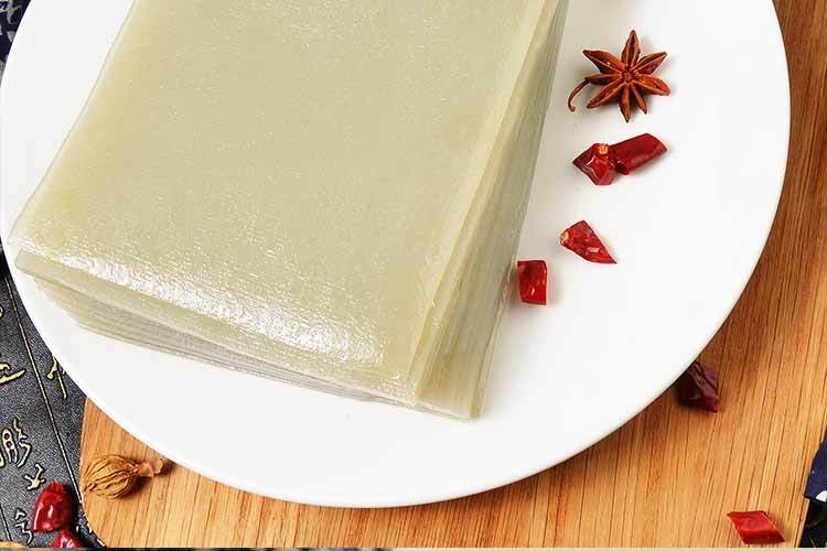 京选好物好友来鲜苕皮重庆特产大张12cmx19cm烧烤专用家用食材一袋2斤