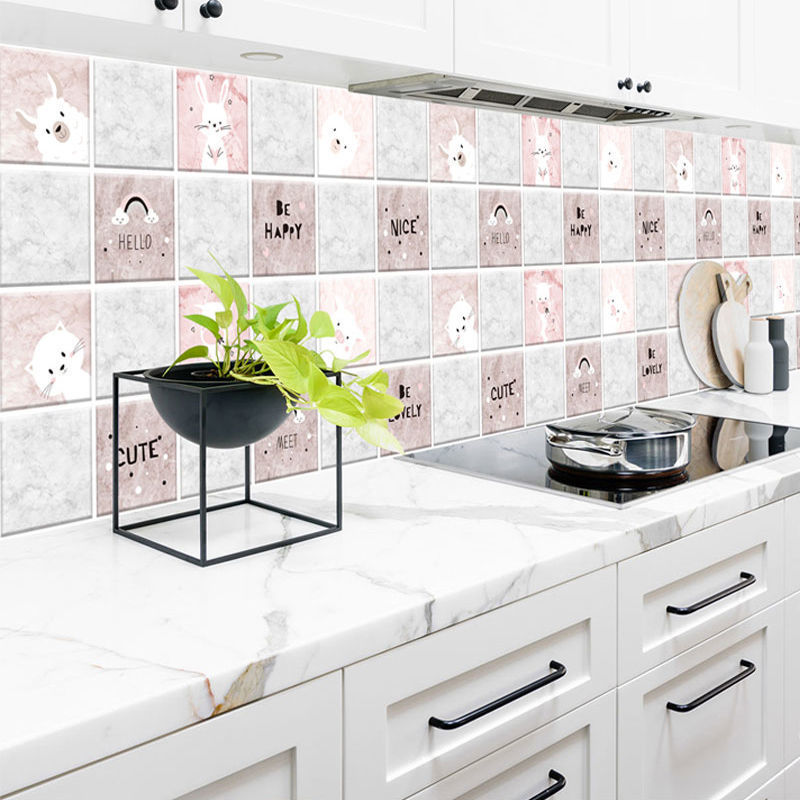 防油贴纸厨房贴纸厨房防油贴纸自粘加厚墙纸橱柜灶台防水抽屉油烟墙贴
