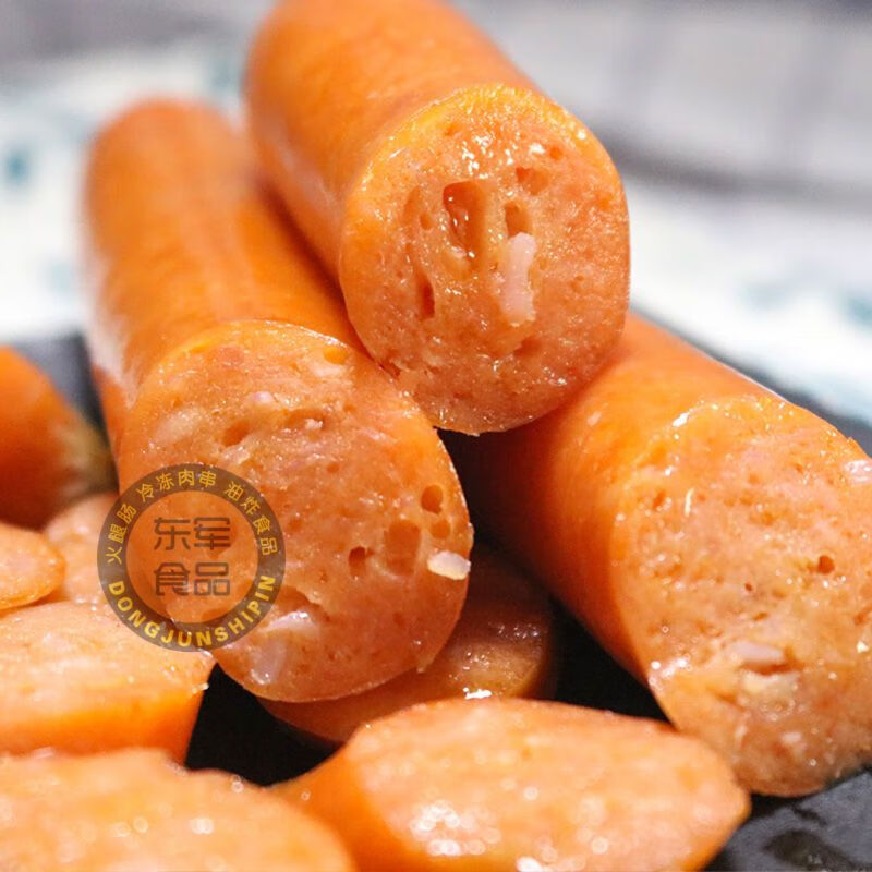 李家亭 佳怡脆骨肠60克300根热狗肠 大脆骨肠烧烤肉肠 奥尔良烤香肠