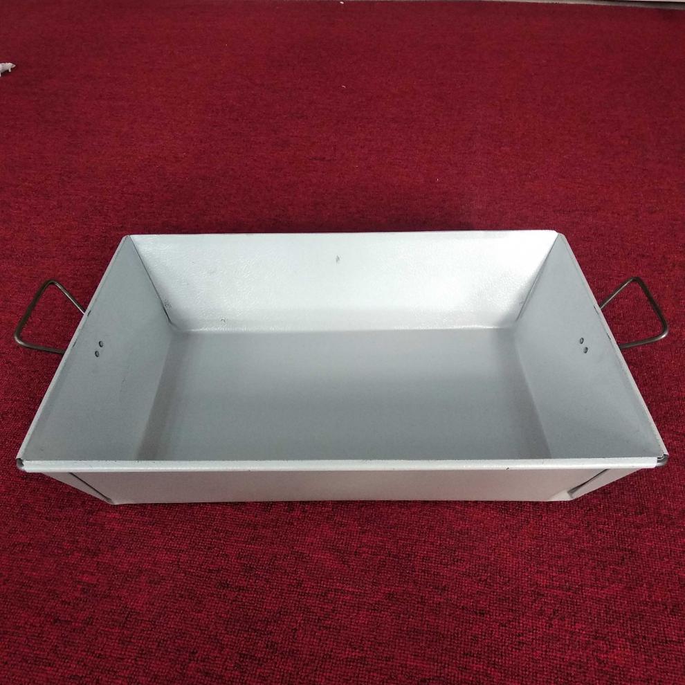 铁灰斗 建筑工地用铁灰槽灰盆水泥盆工具收纳盒子煤炭盒瓦匠用铁灰斗