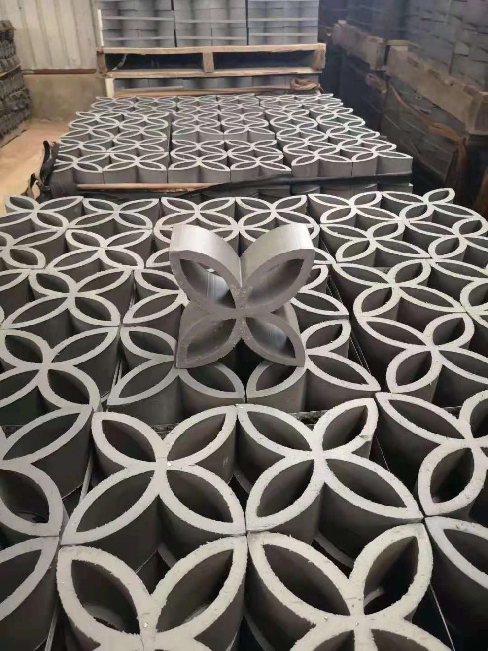 澳克庄定制中式仿古镂空窗户装饰仿古围墙造型徽派建筑围墙八字花四叶