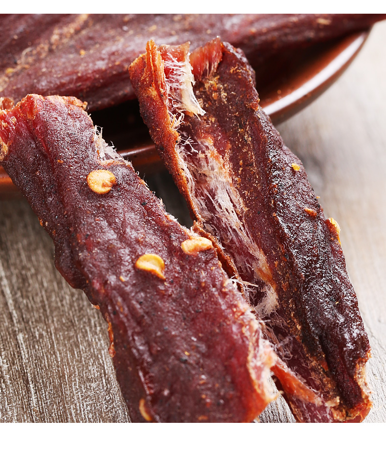 端午节5折全家福风干肉原香辣独立小包装手撕猪肉条休闲零食品猪肉干