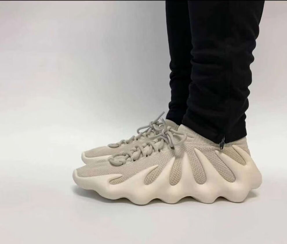 八爪鱼鞋椰子鞋450450火山小笼包现货椰子450上脚男女情侣运动鞋黑色