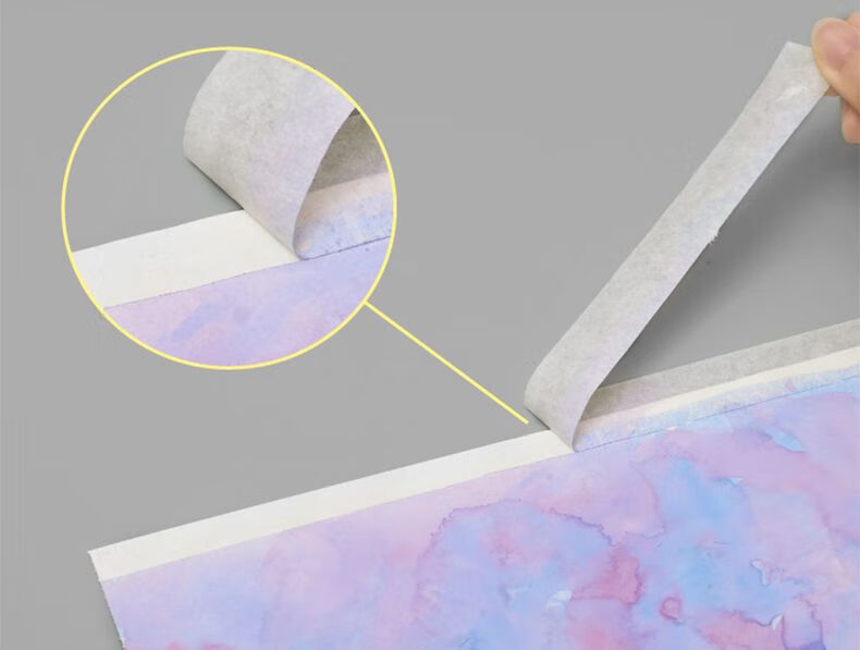 绮涵工业900a美纹纸高粘遮蔽美纹纸胶带3