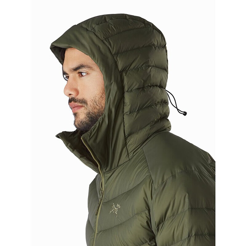 arcteryx始祖鸟 男子 agrium hoody 保暖防风 新款连帽服 黑色black