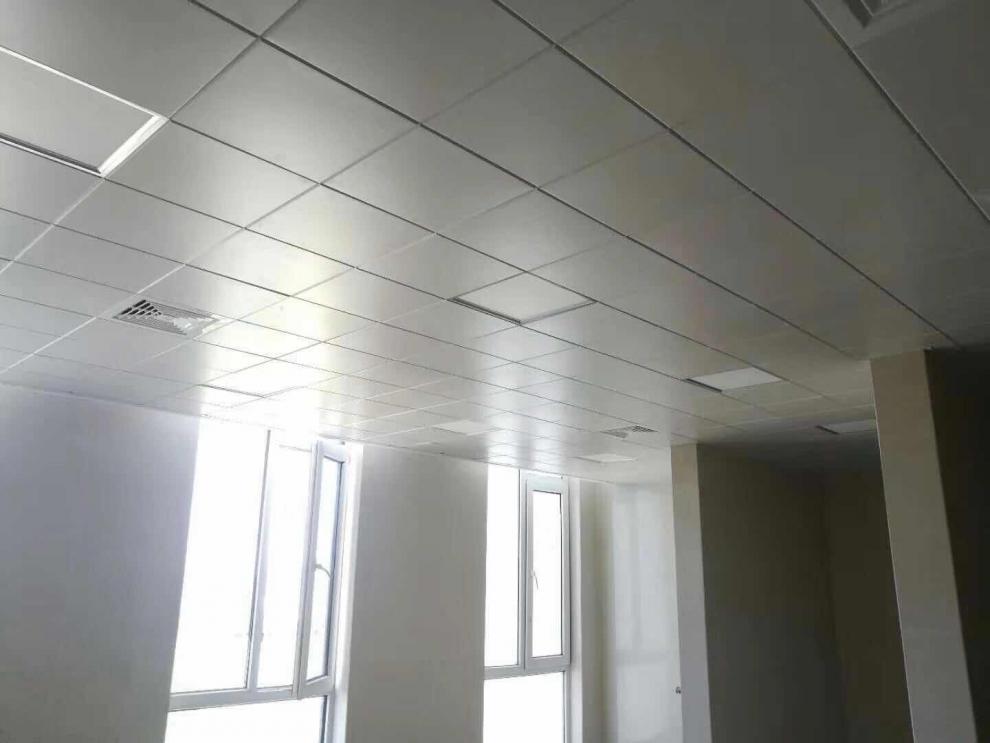 集成吊顶铝扣板600x600工程板工装店铺办公室写字楼厂房商铺饭店05mm
