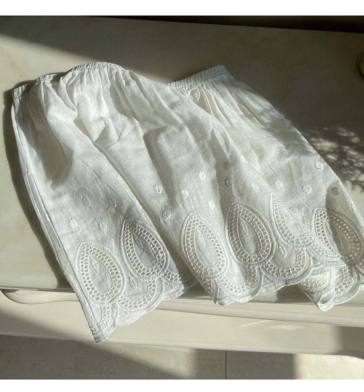 屁帘裙打底神器假下摆蕾丝小屁帘女冬季遮屁股内搭裙子叠穿半身短裙