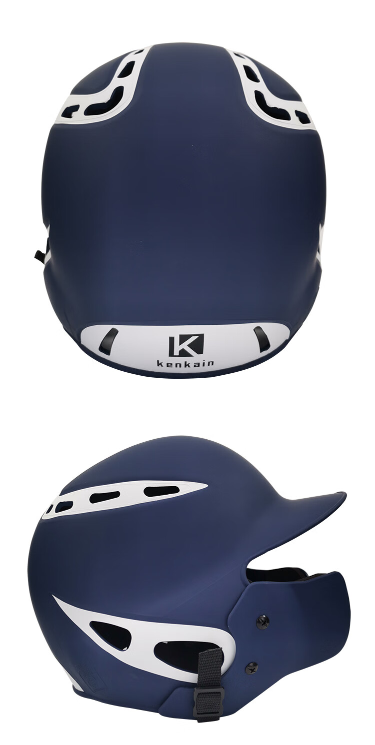 美明博 棒球打击头盔 帽子垒球安帽小孩成人大学生比赛训练防撞减震