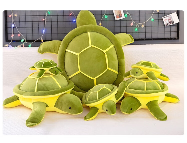 乌龟布娃娃可爱大号床上儿童睡觉可爱乌龟公仔毛绒玩具海龟玩偶布娃娃