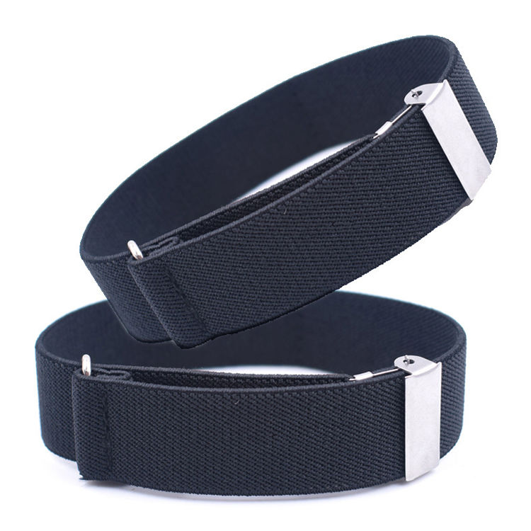 喜圣多新品衬衣束袖带衬衫袖箍男女通用衬衫绑带防滑臂环可调节多色