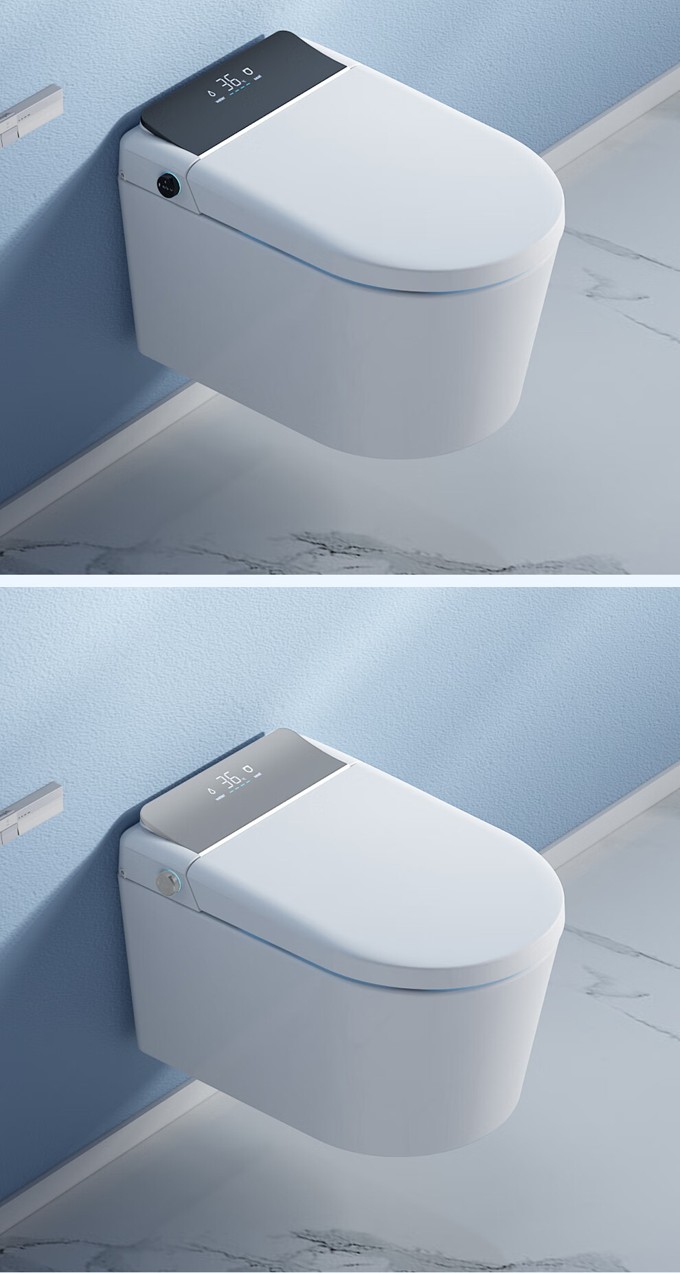 toto日本进口壁挂式智能马桶悬挂水箱暗装明装一体式悬空嵌入坐便器