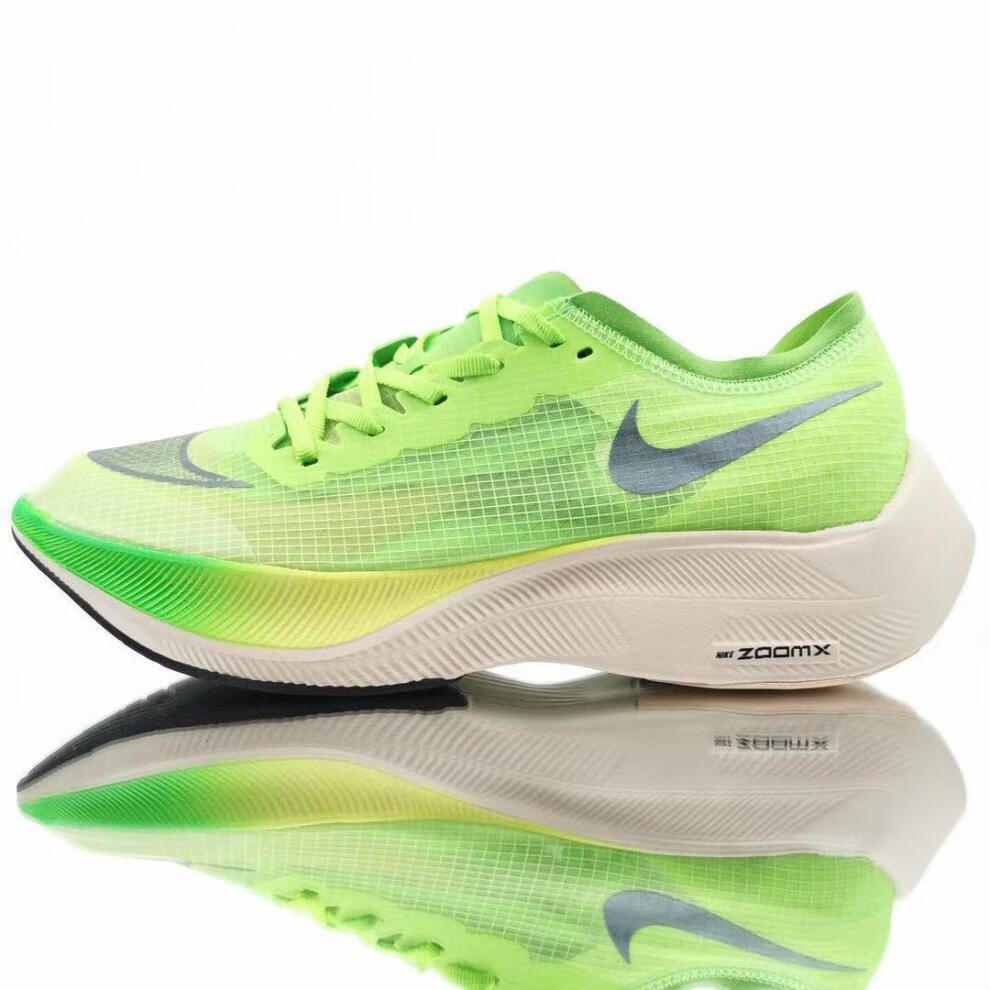 马拉松zoomnext%fly3基普乔格男女碳板气垫运动跑步鞋莆田 青橙鸳鸯