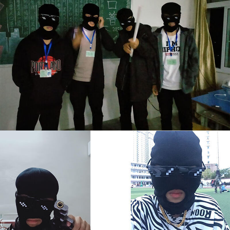 急械兽凤凰战士头套社交牛症头套网红头套新款搞笑沙雕恶搞骑行面罩