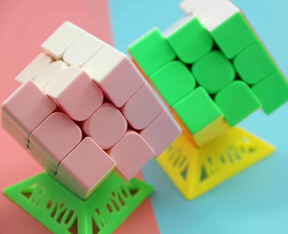 儿童玩具减压魔方马卡龙色二三小孩彩色迷你组合套装智力 【2个装】