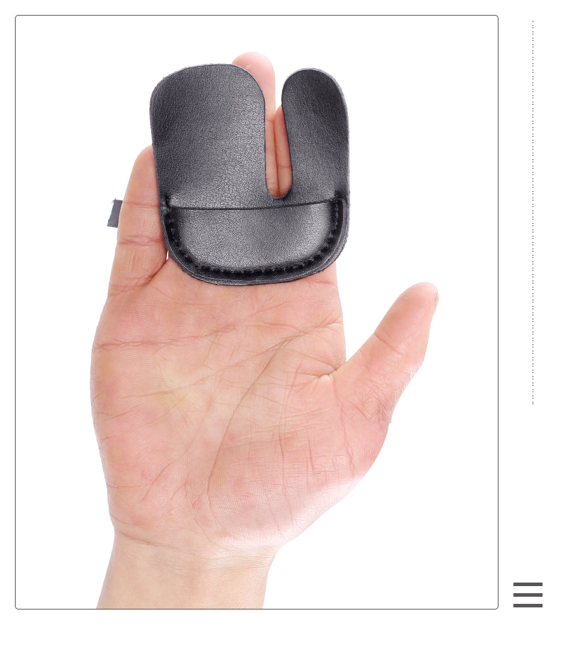 弓箭护手护臂护指套装复合反曲美猎传统弓射箭通用护具双层护手套护指