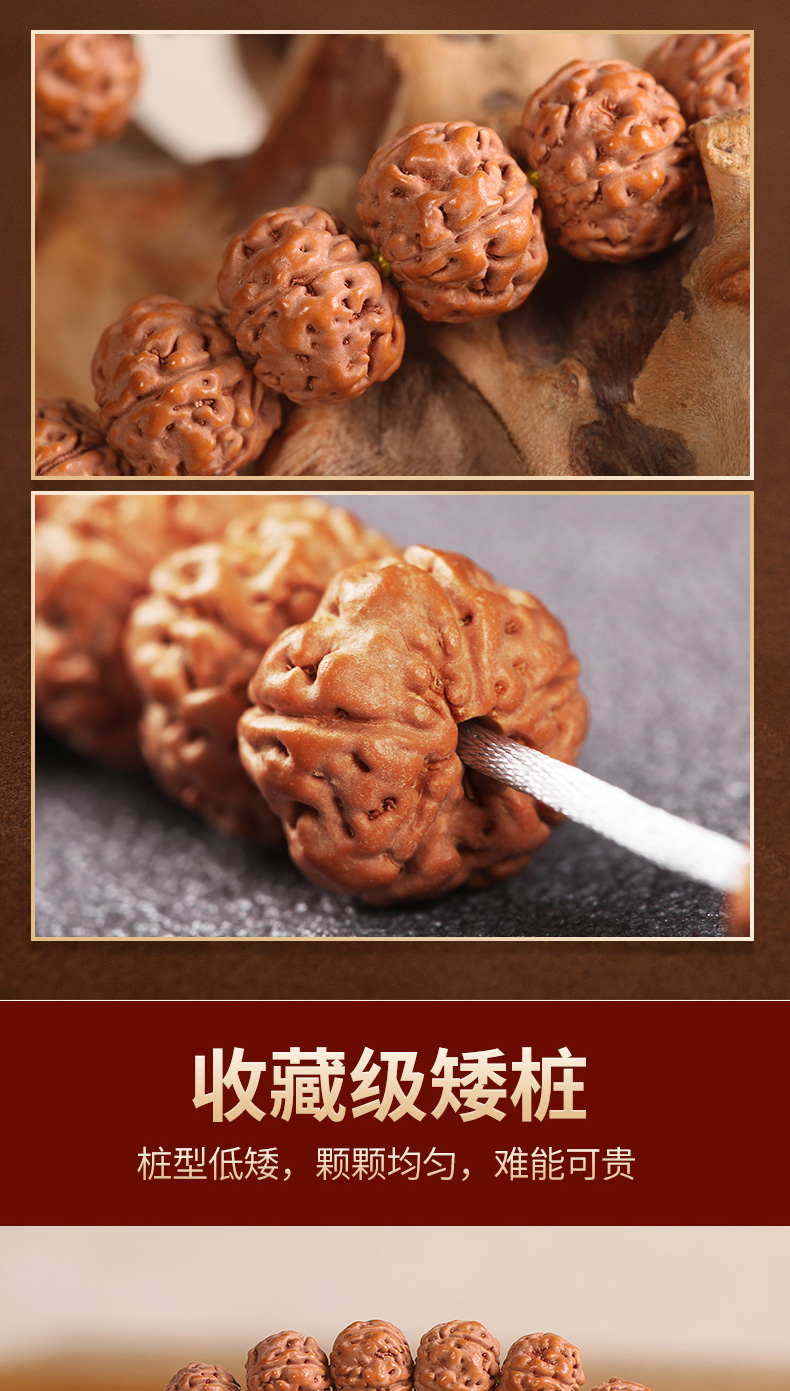 翡空间 *树王树神树祖小金刚菩提子手串单圈佛珠文玩手链男士情人节