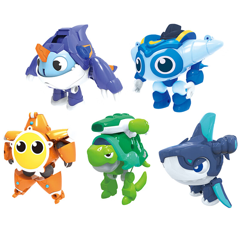 猪猪侠之深海小英雄萌宠新款玩具男孩儿童礼物彪汉龙卷坦克鞭炮钢牙萌