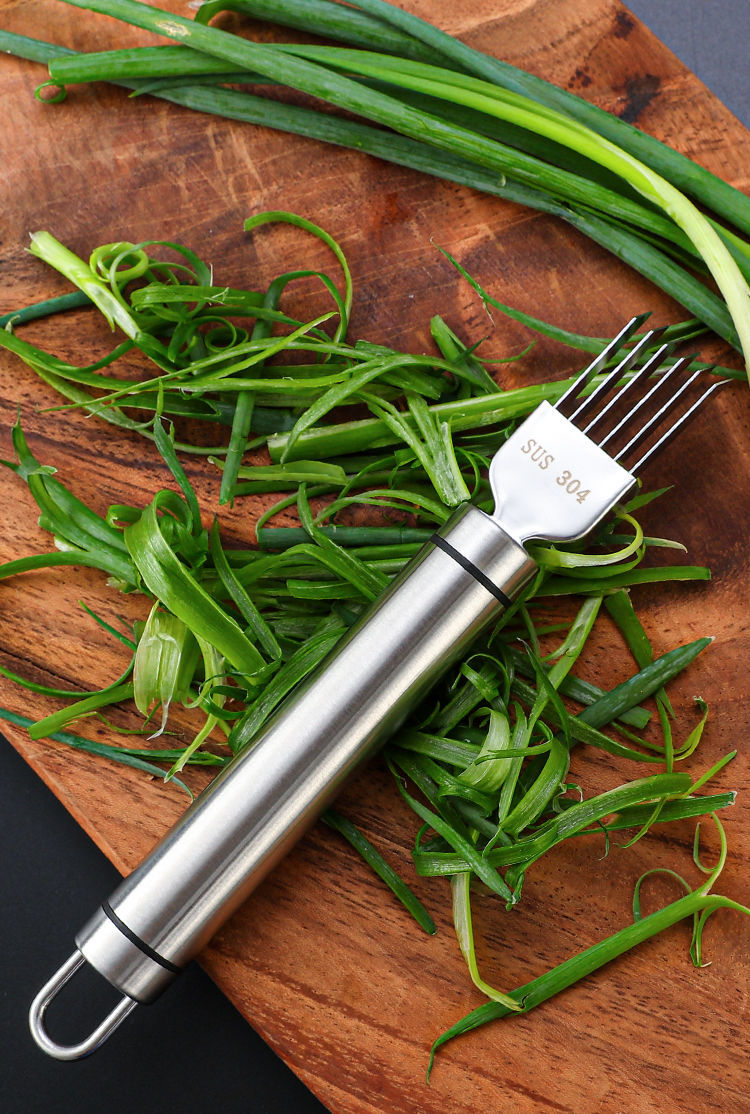 切葱神器切葱刀切丝器切葱花葱丝刀刨丝刀不锈钢刮丝刀厨房小工具 304