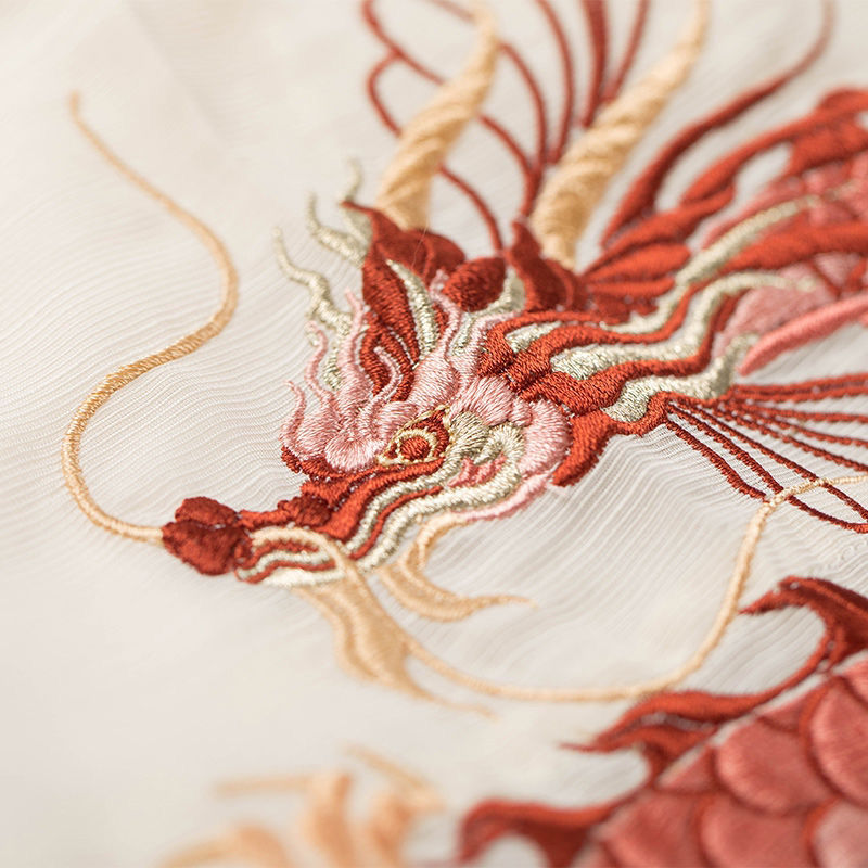 dwovdwov龙母汉服女夜弦歌齐胸襦裙春夏古装中国风飘逸超仙气6米现货