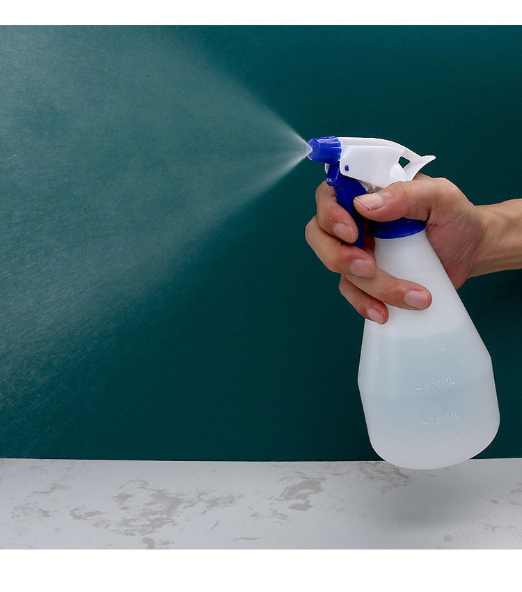 酒精消毒水耐酸碱高温喷壶喷雾瓶洗车清洁家居喷瓶分500m酒精消毒喷壶