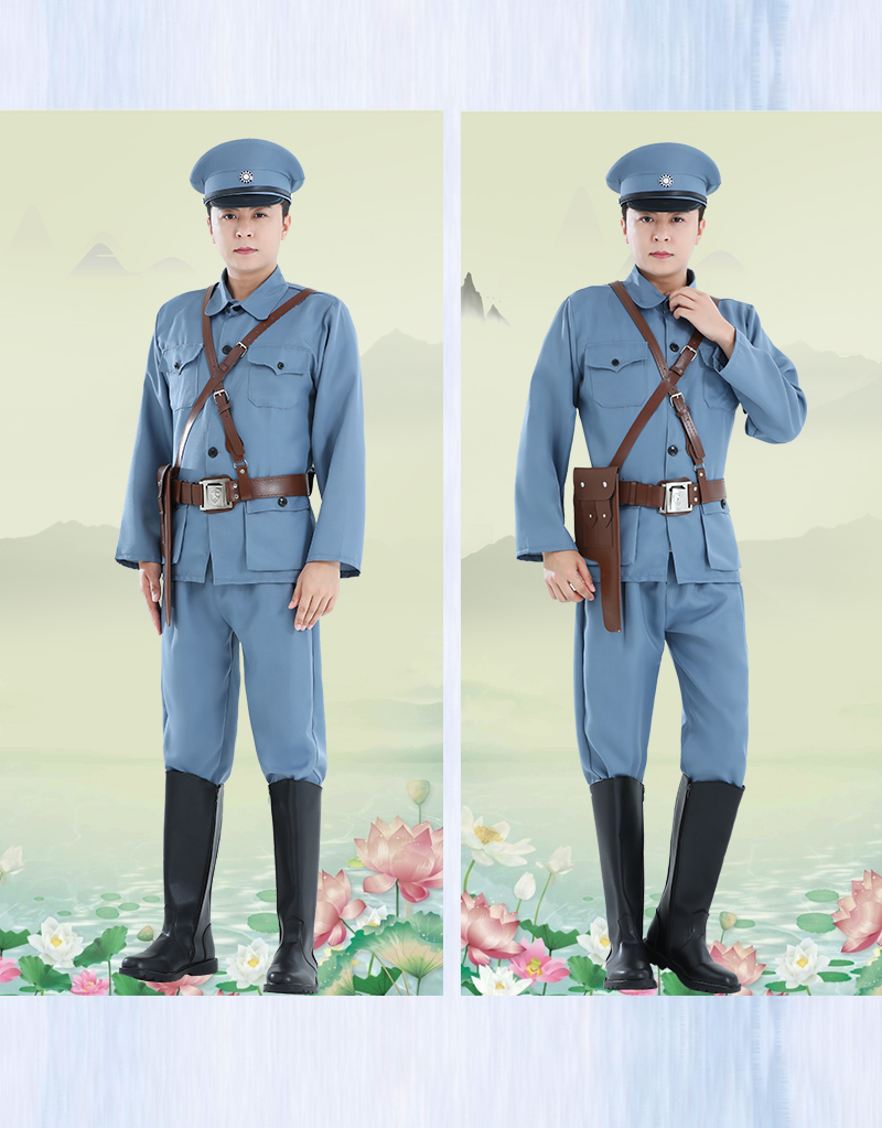 北伐演出服国民军红军早期抗战服装南昌起舞台八佰电影服装 北伐军 4