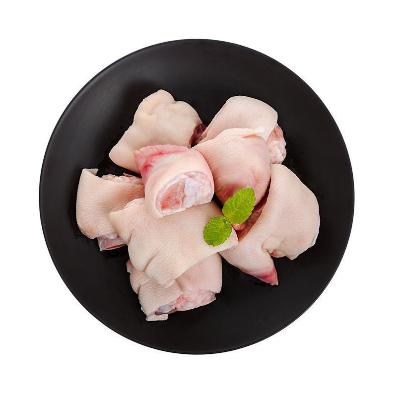 顺丰新鲜冷冻猪脚圈猪脚生猪蹄圈猪蹄块猪爪猪手猪脚猪肘宏嘉睿5斤原