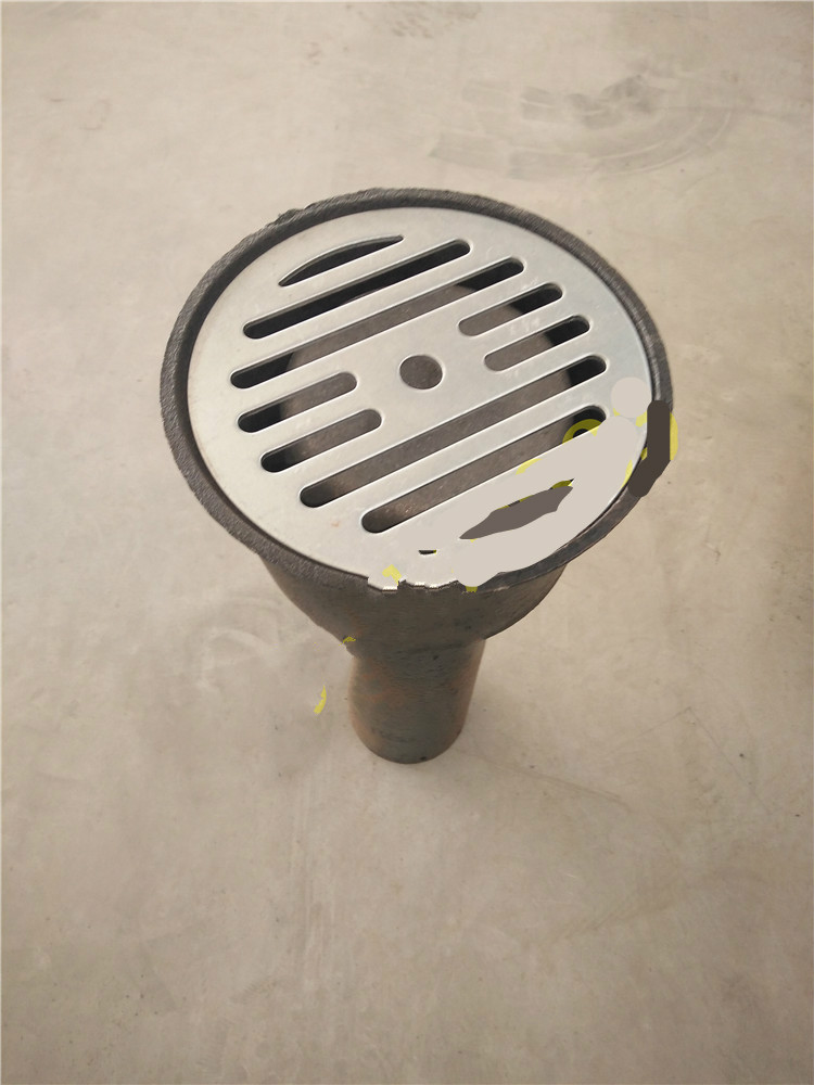 铸铁地漏防臭地漏直排地漏铸铁高水封防臭地漏长脖地漏dn75