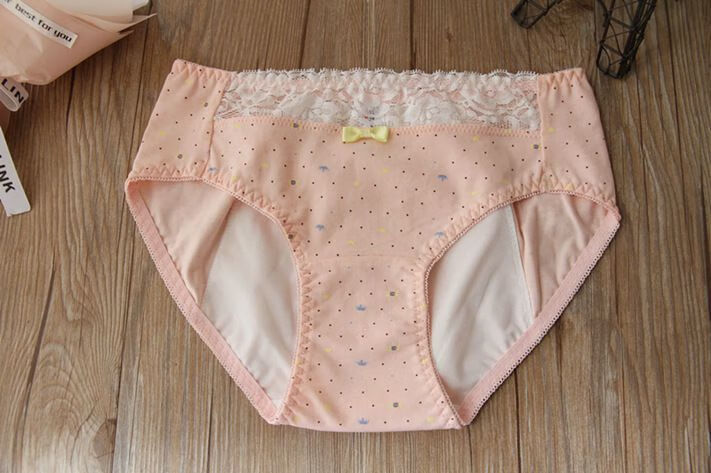 生理期内裤女经期防漏中腰棉月经安全裤女学生姨妈卫生安全裤大码 3条