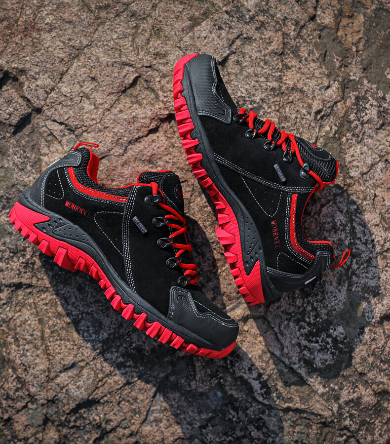 迈途户外登山鞋迈途高帮登山鞋女鞋防水防滑户外男爬山徒步鞋秋冬季