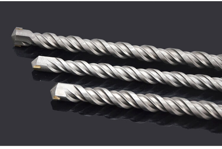 方柄加长超长电锤钻头450mm圆柄两坑穿墙冲击钻头混凝土钻头600mm 30*