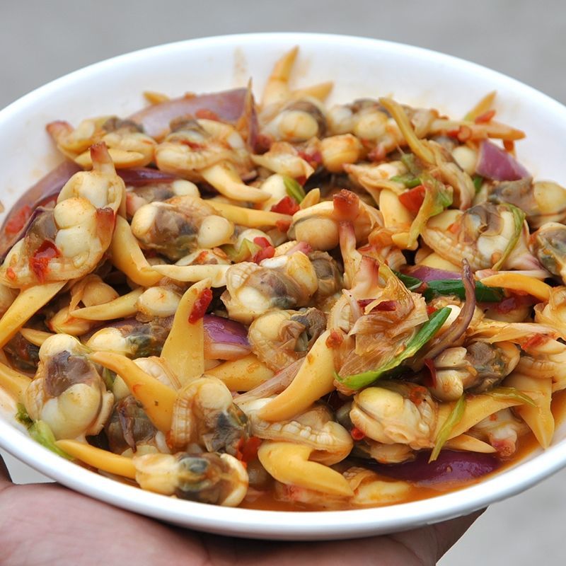 原汁新鲜蚬子肉蛤蜊肉冷冻蚬子即食真空丹东大黄蚬子特1斤装