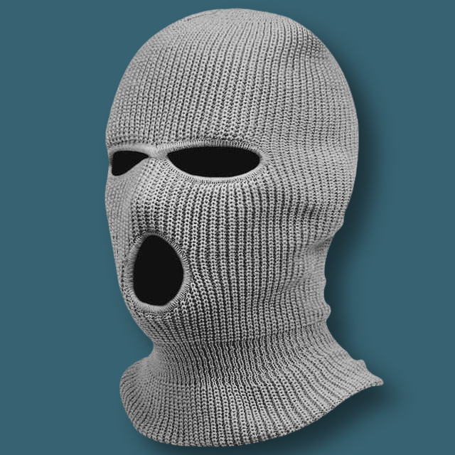 叙利亚悍匪头套巴拉克拉法帽 痞幼同款搞怪装逼社交牛逼症头套三孔帽