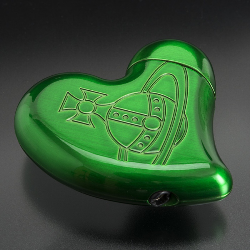 日本薇薇安土星爱心电子充气打火机5色 银色【图片 价格 品牌 报价】