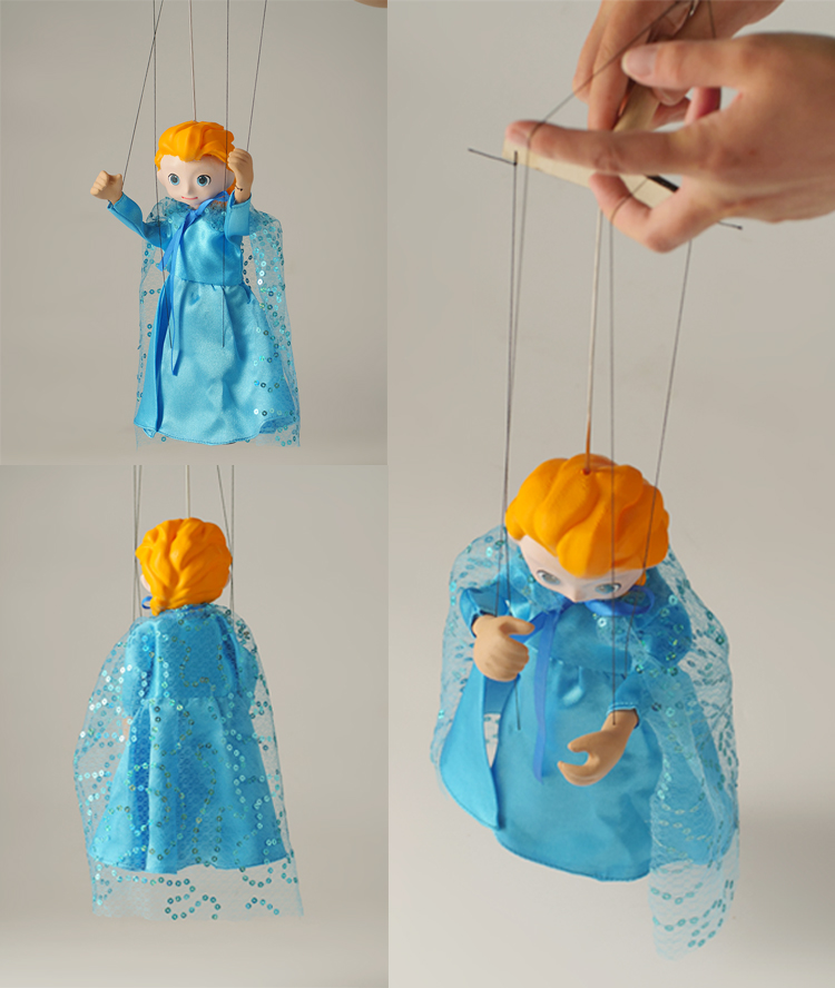 非遗匹诺曹提线木偶皮诺曹玩偶幼儿园玩具人偶礼物定制蒙氏教具卓别林