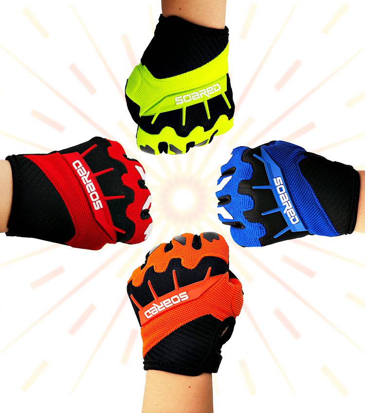 儿童防滑护手单双杠手套儿童手套轮滑平衡车滑板骑行骑车自行小孩男